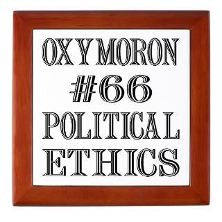 Oxymoron #66 Political Ethics  White Tiger LLC