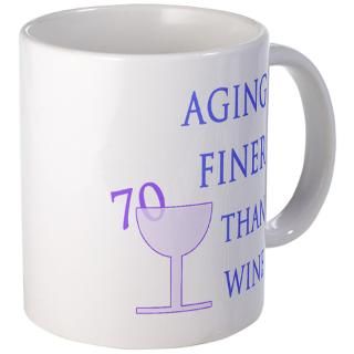 70 Gifts  70 Drinkware  Witty 70th Birthday Mug