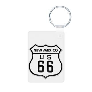 Road Gifts  Historical Road Keychains  Rt 66 New Mexico Keychains