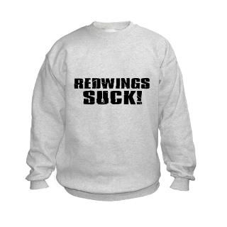 detroit red wings suck kids sweatshirt $ 20 69