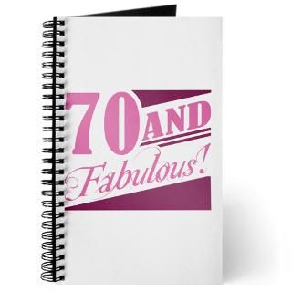 70 & Fabulous Journal