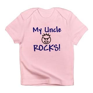 Aunts Gifts  Aunts T shirts  My Uncle Rocks Infant T Shirt