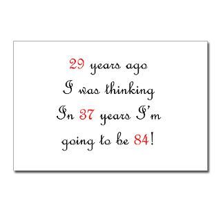76th birthday math Postcards (Package of 8) for $9.50