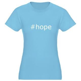 Womens #hope Tee T Shirt by chestofdrawers