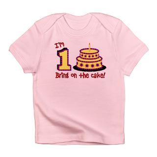 Baby Gifts  Baby T shirts  First Birthday Infant T Shirt