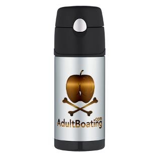 adultboating thermos bottle 12oz $ 19 79