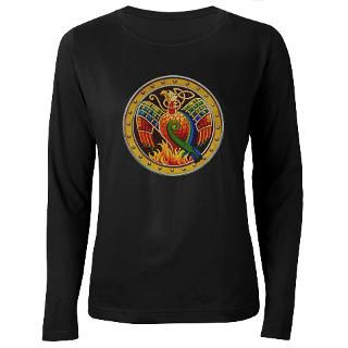 celtic phoenix women s long sleeve dark t shirt $ 29 79