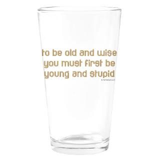 To be old and wise Irony Design Fun Shop   Humorous & Funny T