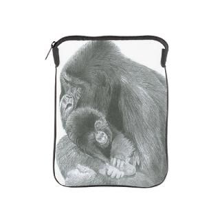 sleeve $ 30 99 pencil drawing of gorilla and baby shoulder bag $ 83 99
