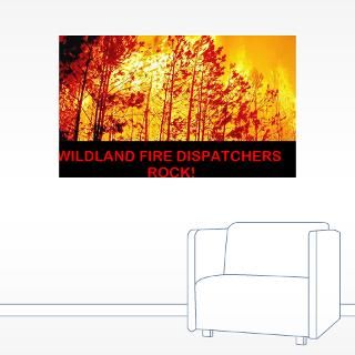 WILDLAND, FIRE DISPATCHERS ROCK Sticker (Bumper 50