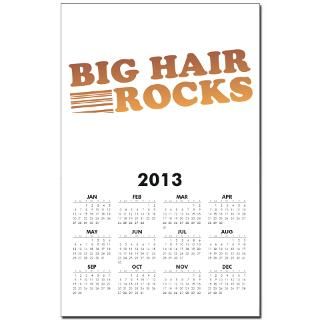Big Hair Rocks 80s Calendar Print for $10.00