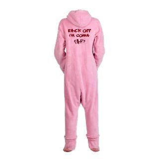 back off i m gonna fart footed pajamas $ 81 95