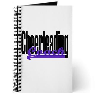cheerleading coach purple journal $ 11 86