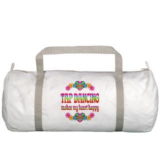 Tap Dancing Happy Gym Bag by happyheartgifts