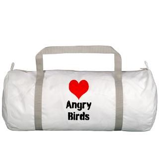 Angry Gifts  Angry Bags  Heart Angry Birds Gym Bag