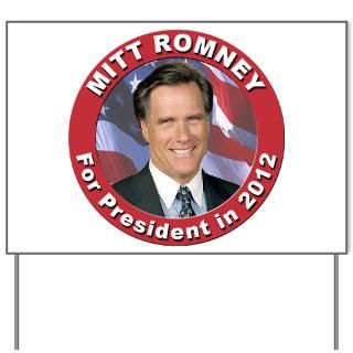 Mitt Romney for President 2012 Yard Sign for $20.00