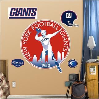 new york giants classic logo fathead wall graphic $ 89 99
