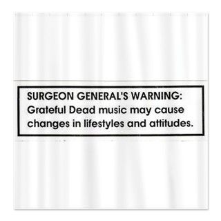 Art Gifts  Art Bathroom  Grateful Dead Shower Curtain