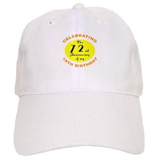 90 Gifts  90 Hats & Caps  90th Birthday Anniversary Baseball Cap