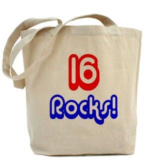 16 Gifts  16 Bags  Funny 16th Birthday Tote Bag