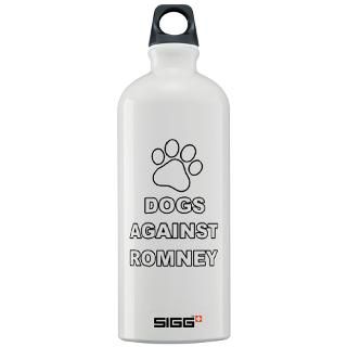Dogs Against Romney Water Bottles  Custom Dogs Against Romney SIGGs
