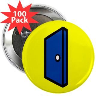 Bullet Proof Blue Door Button (100 pack)  The Blue Door Theatre