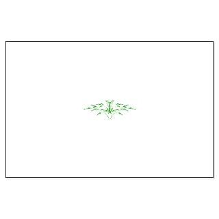 magical green leaf large poster $ 42 98