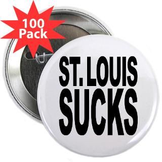 st louis sucks 2 25 button 100 pack $ 124 98