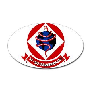 VF 102 DIAMONDBACKS Oval Decal for $4.25