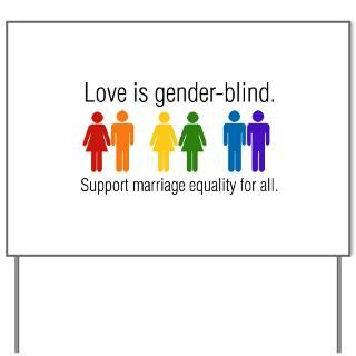 Marriage Equality Yard Sign for $20.00