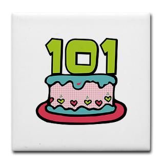 101 Gifts  101 Kitchen and Entertaining  101st Birthday Cake Tile