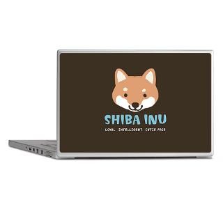 Animal Lover Gifts  Animal Lover Laptop Skins  Shiba Inu Cutie
