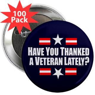 Air Force Buttons  U.S.A. Thank A Veteran 2.25 Button (100 pack