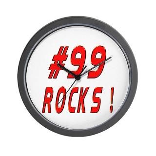 99 Rocks Wall Clock for $18.00