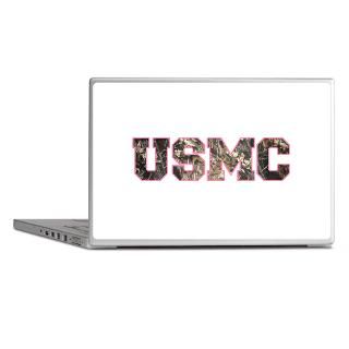 Gifts  Laptop Skins  USMC Mossy Oak (Pink) Laptop Skins