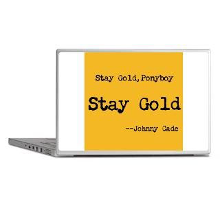 Book Gifts  Book Laptop Skins  Stay Gold Ponyboy Laptop Skins