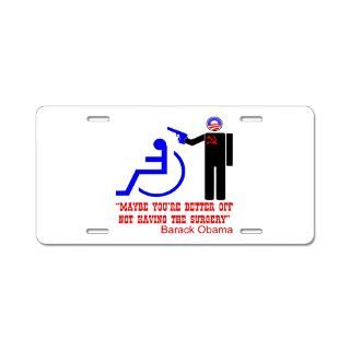 10Th Amendment Car Accessories  ObamaCare 101 Aluminum License Plate