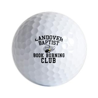 Back To College Gifts  Book Burning 101 Golf Ball