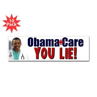 obamacare you lie bumper sticker 50 pk $ 106 99 obamacare you lie