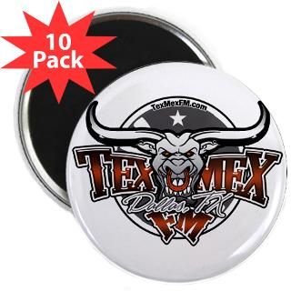 TexMex FM Dallas Gear 2.25 Magnet (10 pack)
