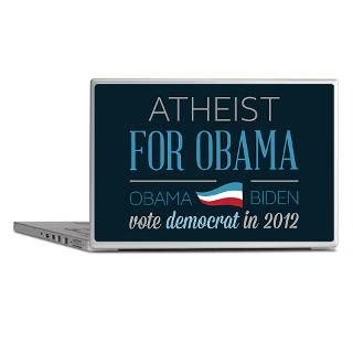 Atheist For Obama Gifts  Atheist For Obama Laptop Skins  Atheist