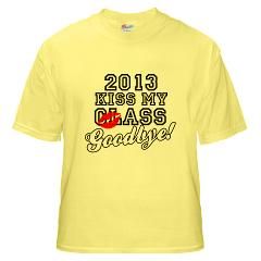 Kiss My Class 2013 T Shirt by stargazerdesign