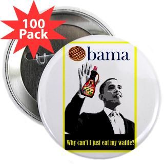 obama waffle 2 25 button 100 pack $ 111 99