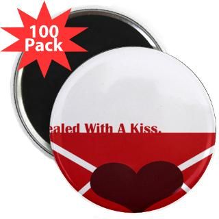 Sealed With A Kiss 2.25 Magnet (100 pack)