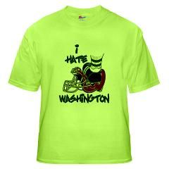 Hate the Washington Redskins Baseball Jersey by tshirtsbeyond