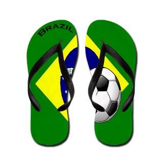 Brazil Gifts  Brazil Bathroom  Samba Boys Flip Flops / Brazil