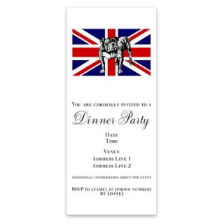 British Bulldog Flag Invitations by Admin_CP4610635  507112461
