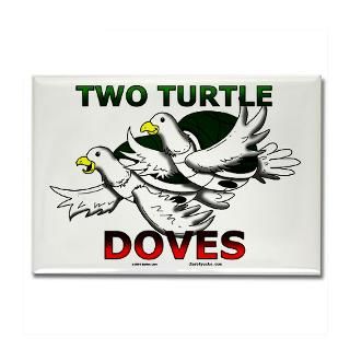 Two Turtle Doves 2.25 Magnet (10 pack)
