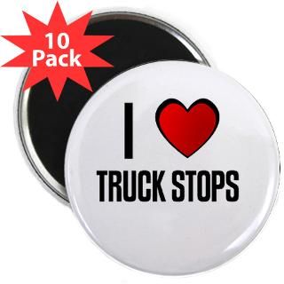 LOVE TRUCK STOPS 2.25 Magnet (10 pack)