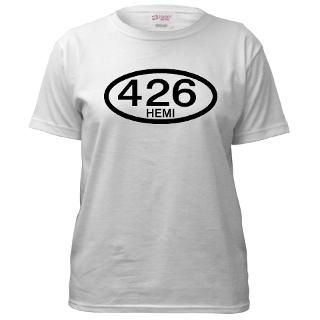 Mopar Vintage Muscle Car 426 Hemi Womens T Shirt